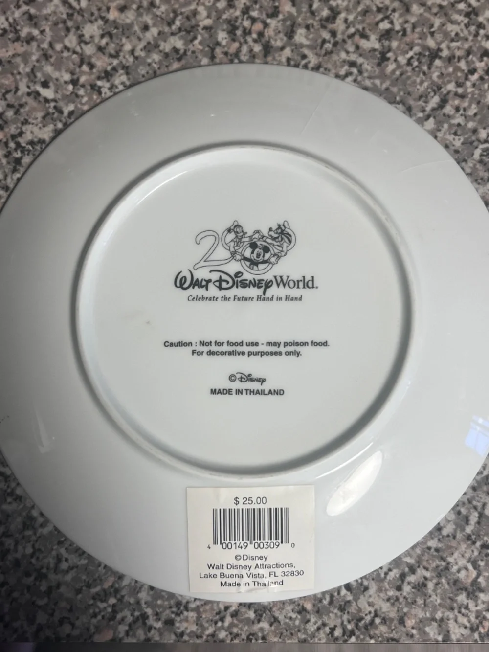 Disney 2000 Plate